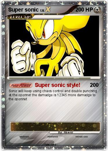 Pokemon Super sonic