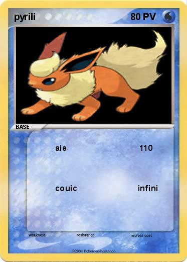Pokemon pyrili