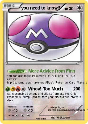 Pokemon you need to know!!!
