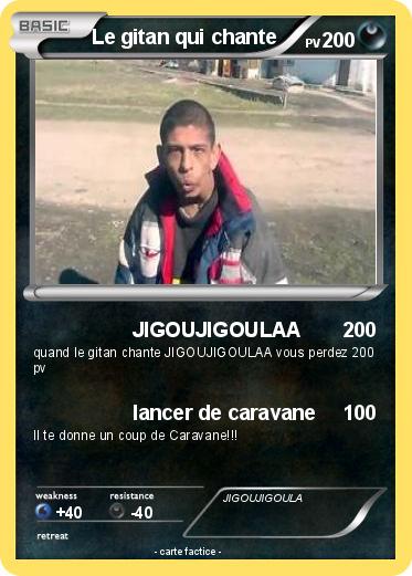 Pokemon Le gitan qui chante