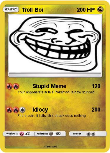 Pokemon Troll Boi