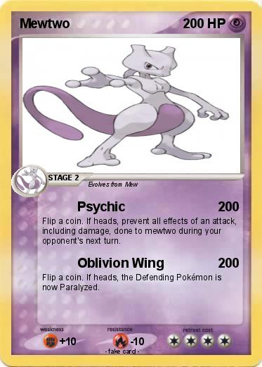 Pokemon Mewtwo
