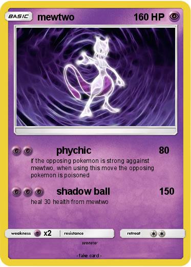 Pokemon mewtwo