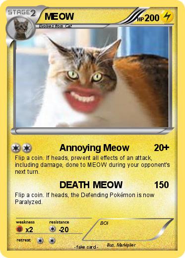 Pokemon MEOW