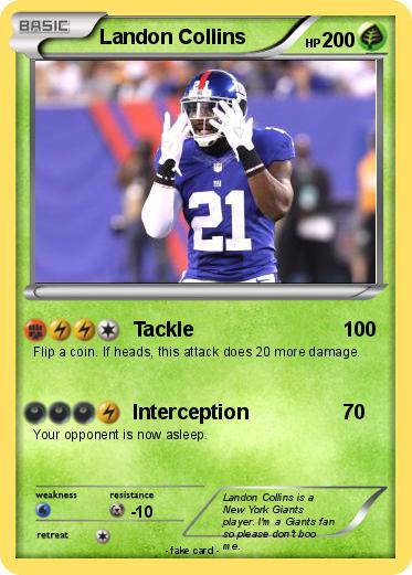 Pokemon Landon Collins
