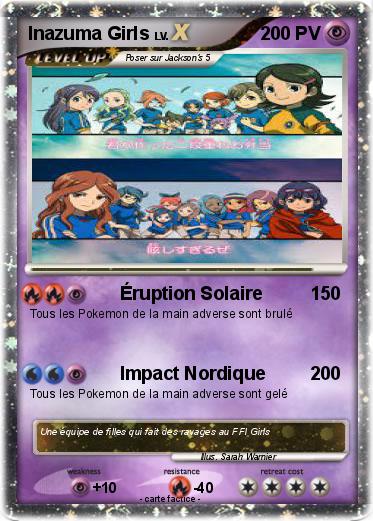 Pokemon Inazuma Girls