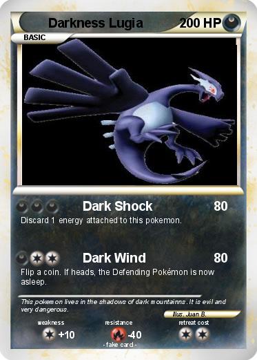 Pokemon Darkness Lugia