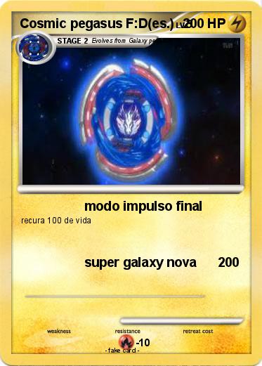 Pokemon Cosmic pegasus F:D(es.)
