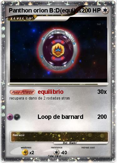 Pokemon Panthon orion B:D(equi)