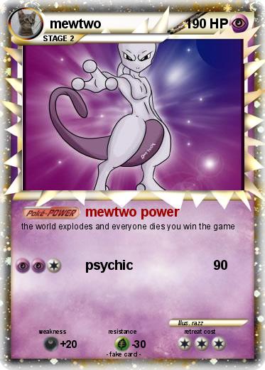 Pokemon mewtwo