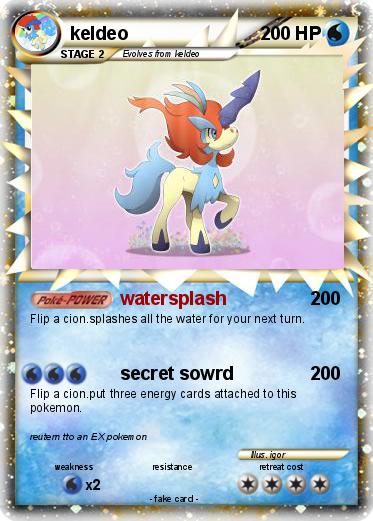 Pokemon keldeo
