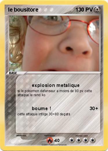 Pokemon le bousitore