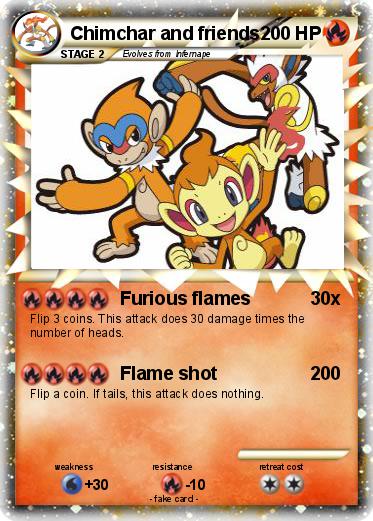 Pokemon Chimchar and friends