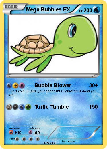 Pokemon Mega Bubbles EX