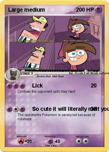 Pokemon Large medium