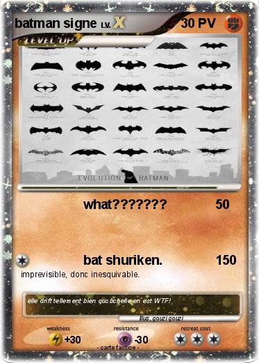 Pokemon batman signe