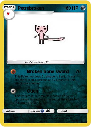 Pokemon Petrebroken
