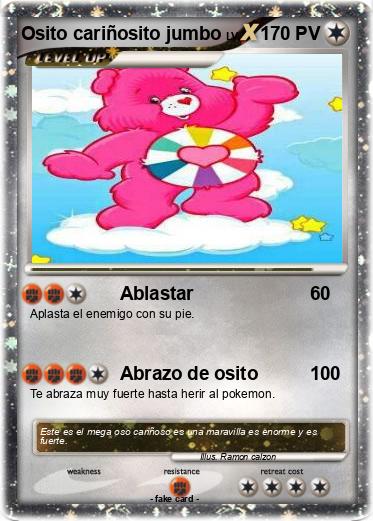Pokemon Osito cariñosito jumbo