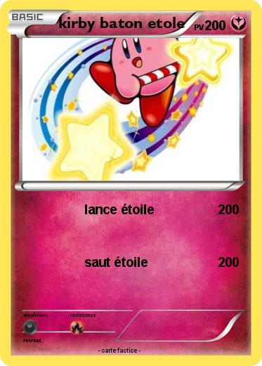 Pokemon kirby baton etole
