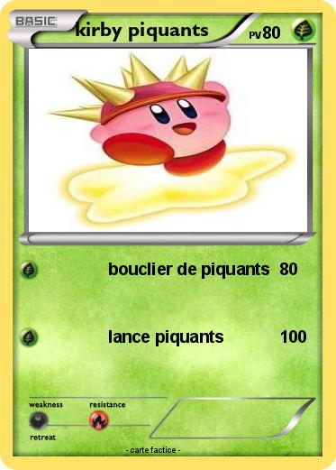 Pokemon kirby piquants
