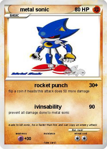 Pokemon metal sonic