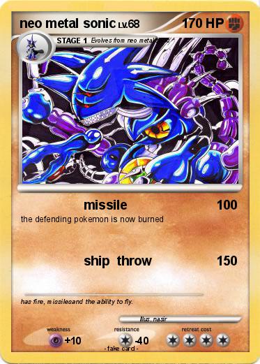 Pokemon neo metal sonic