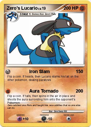 Pokemon Zero's Lucario