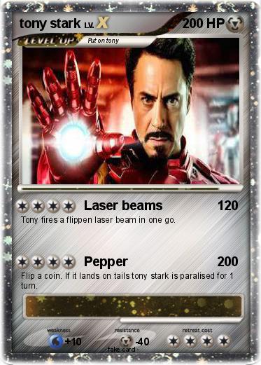 Pokemon tony stark