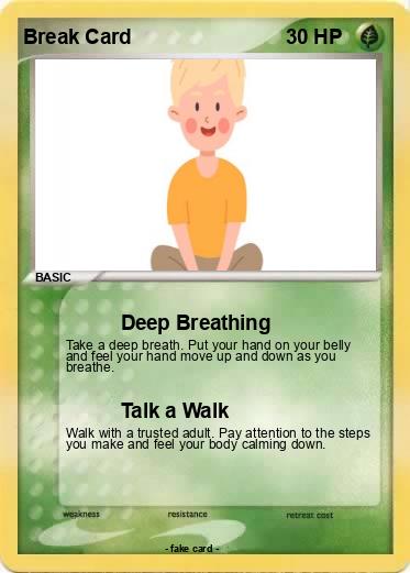 Pokemon Break Card