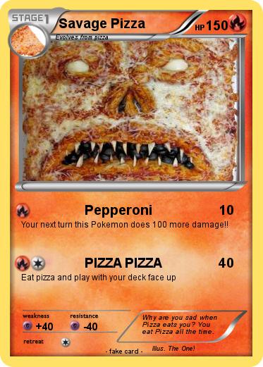 Pokemon Savage Pizza