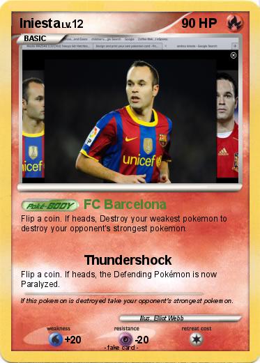 Pokemon Iniesta