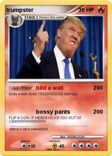Pokemon trumpster