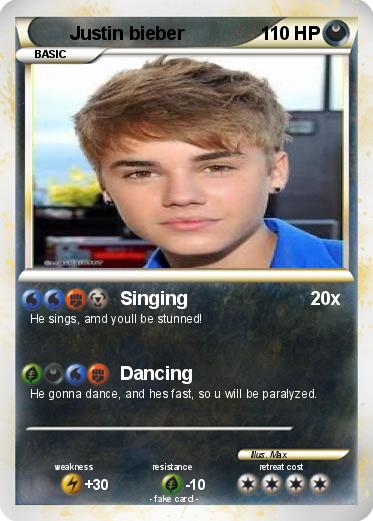 Pokemon Justin bieber