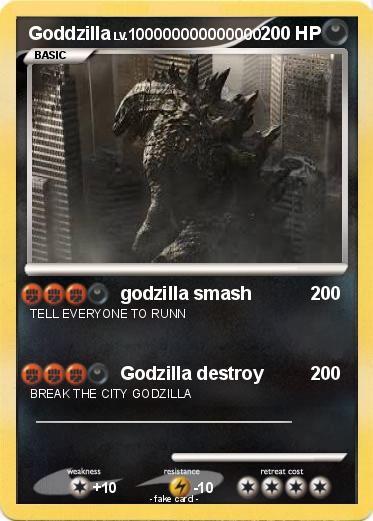 Pokemon Goddzilla