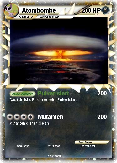 Pokemon Atombombe