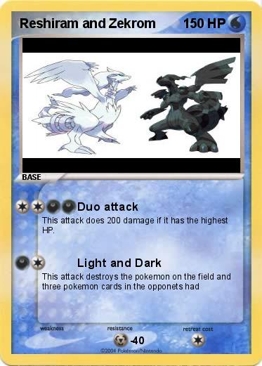 Pokemon Reshiram and Zekrom 