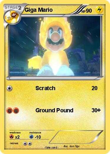 Pokemon Giga Mario