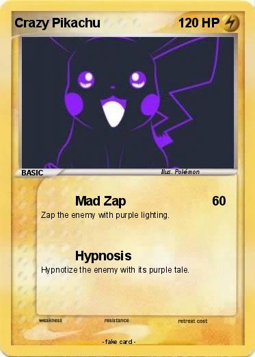 Pokemon Crazy Pikachu