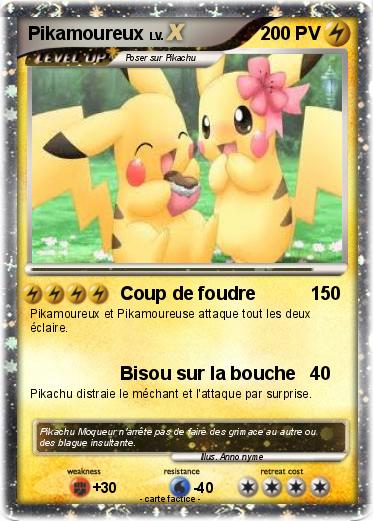 Pokemon Pikamoureux