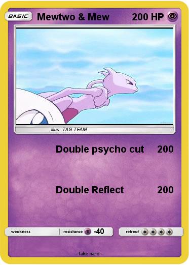Pokemon Mewtwo & Mew