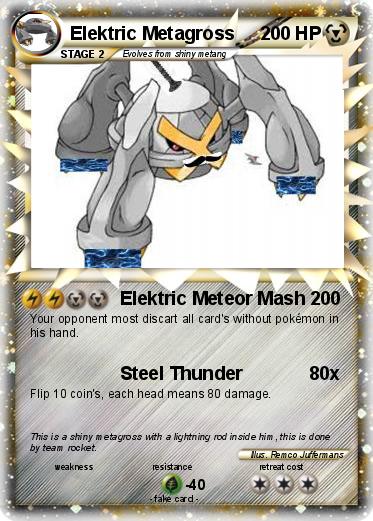 Pokemon Elektric Metagross