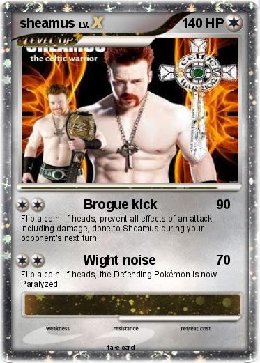 Pokemon sheamus