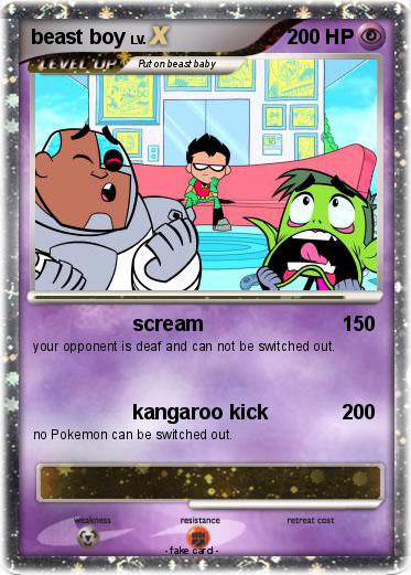 Pokemon beast boy