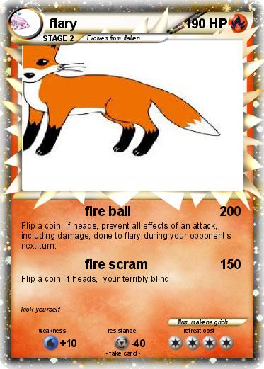 Pokemon flary