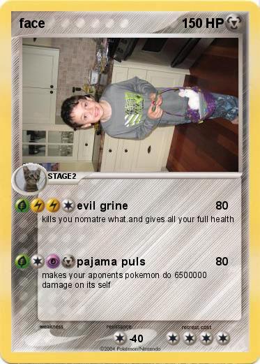 Pokemon face
