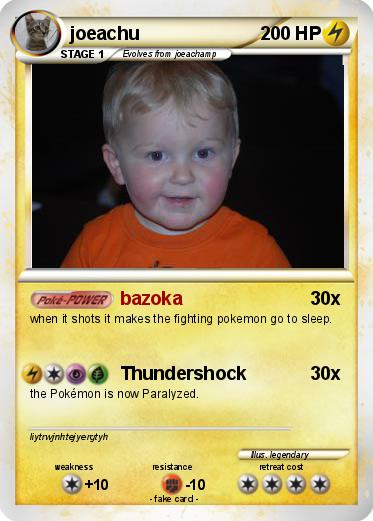 Pokemon joeachu