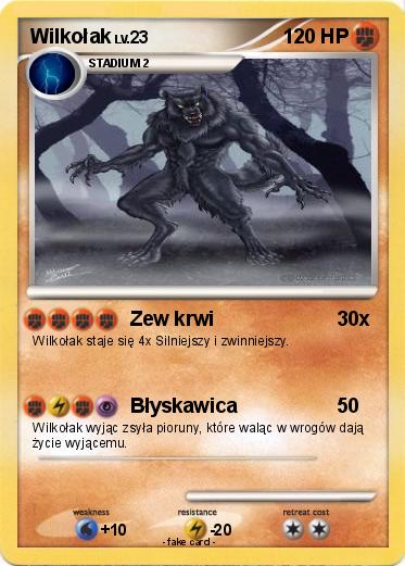 Pokemon Wilkołak