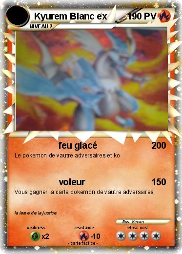 Pokemon Kyurem Blanc ex