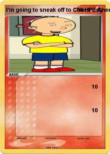 Pokemon I'm going to sneak off to Chuck E Cheese 10