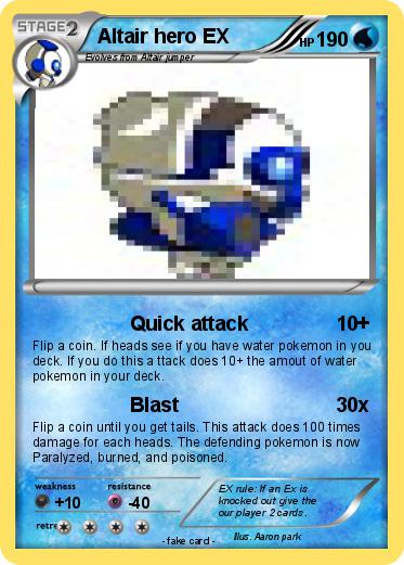 Pokemon Altair hero EX